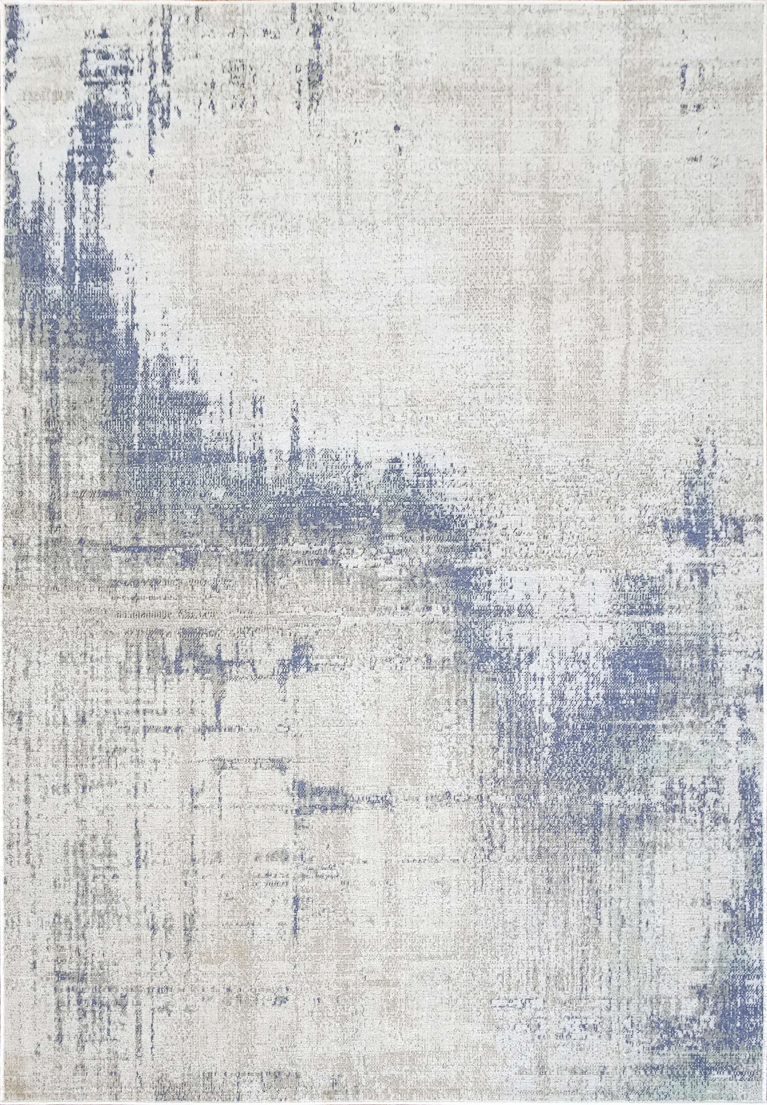 Dynamic BRISTOL 5122 Machine-Made Abstract Contemporary Area Rug – The ...