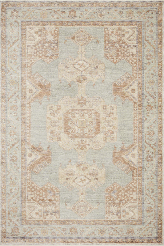 Loloi Carlisle CAR-01 Power Loomed Traditional Area Rug by Magnolia Home by Joanna Gaines x Loloi