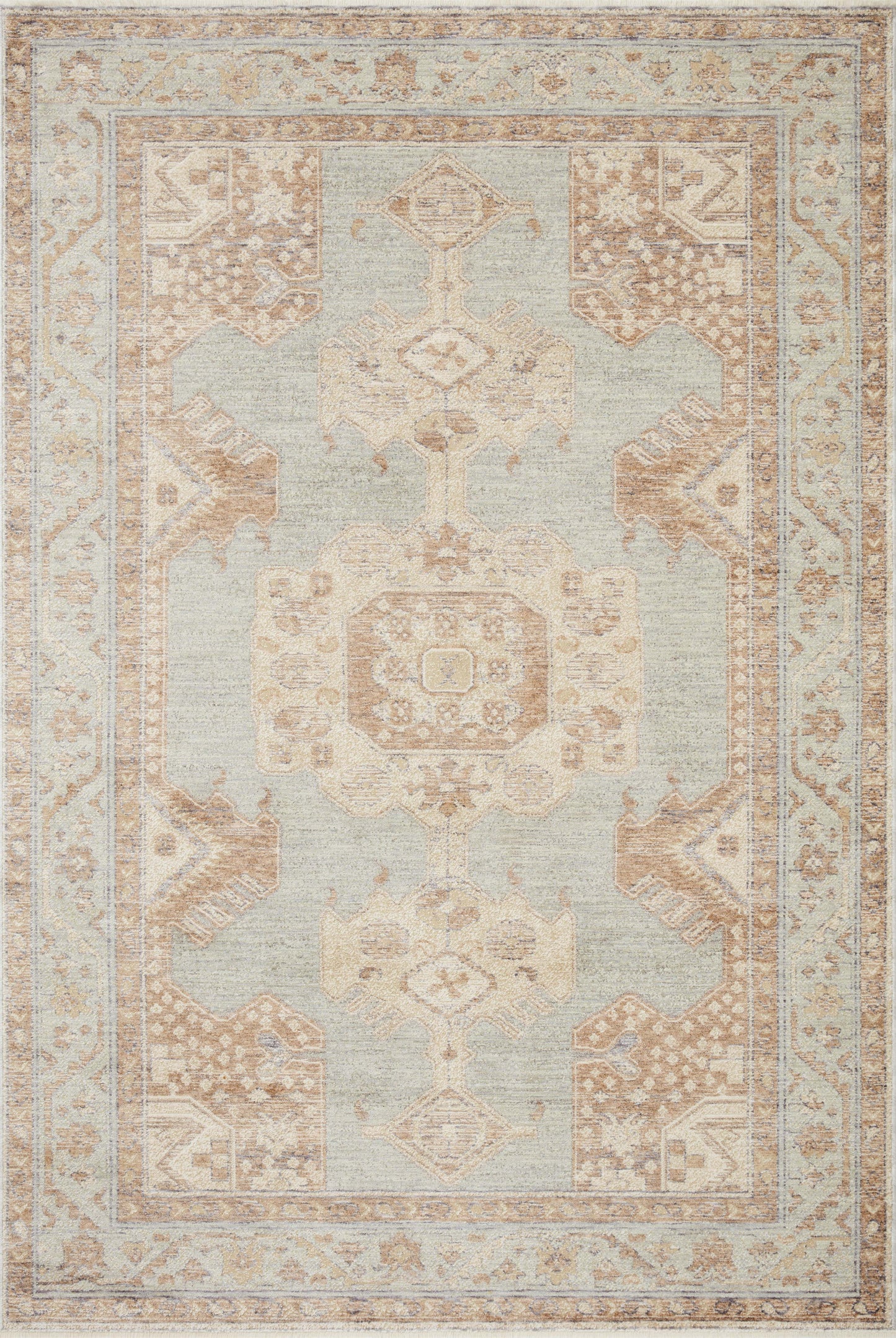 Loloi Carlisle CAR-01 Power Loomed Traditional Area Rug by Magnolia Home by Joanna Gaines x Loloi