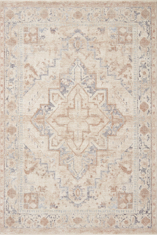 Loloi Carlisle CAR-02 Power Loomed Traditional Area Rug by Magnolia Home by Joanna Gaines x Loloi