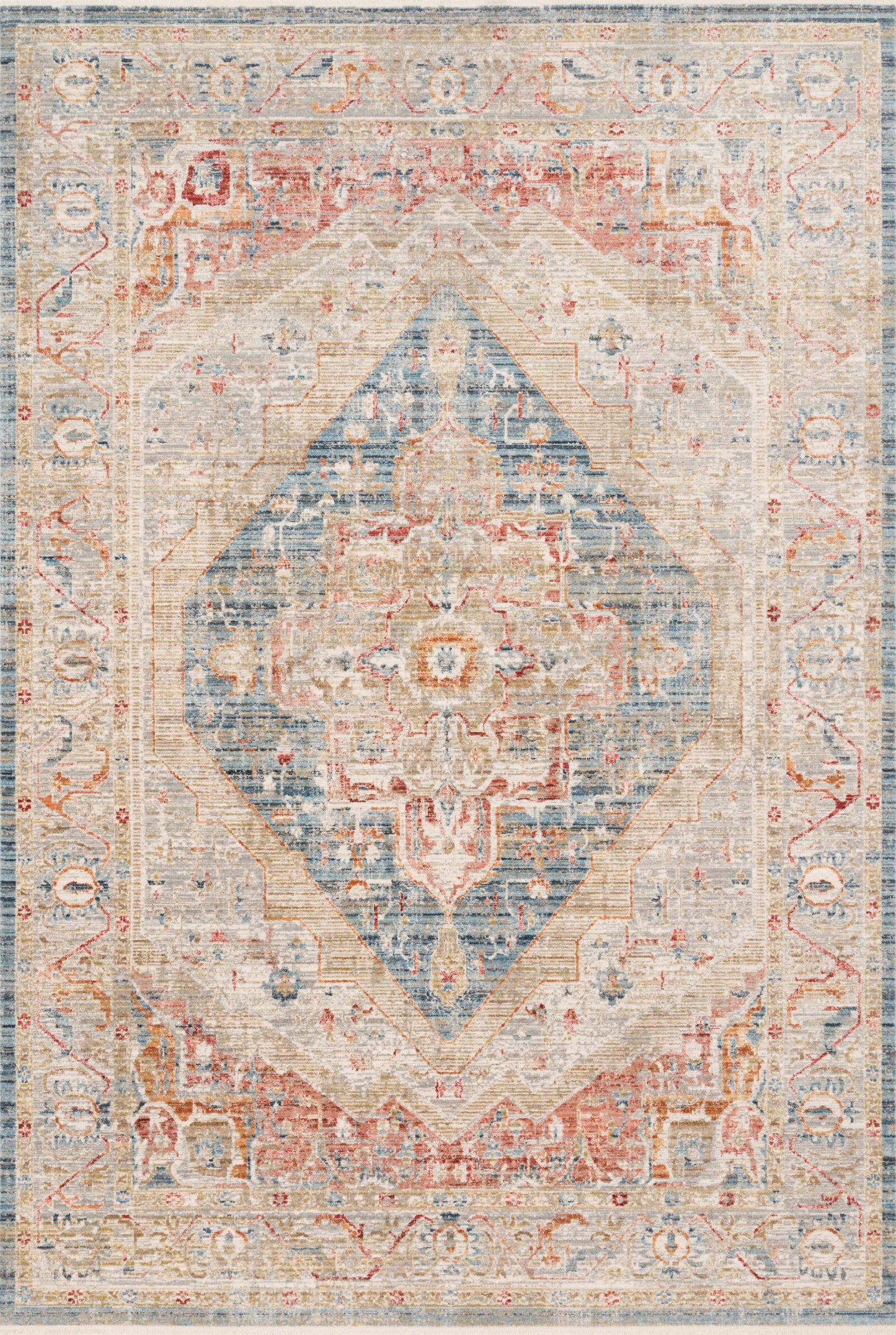 Loloi Claire CLE-04 Power Loomed Traditional Area Rug by Loloi