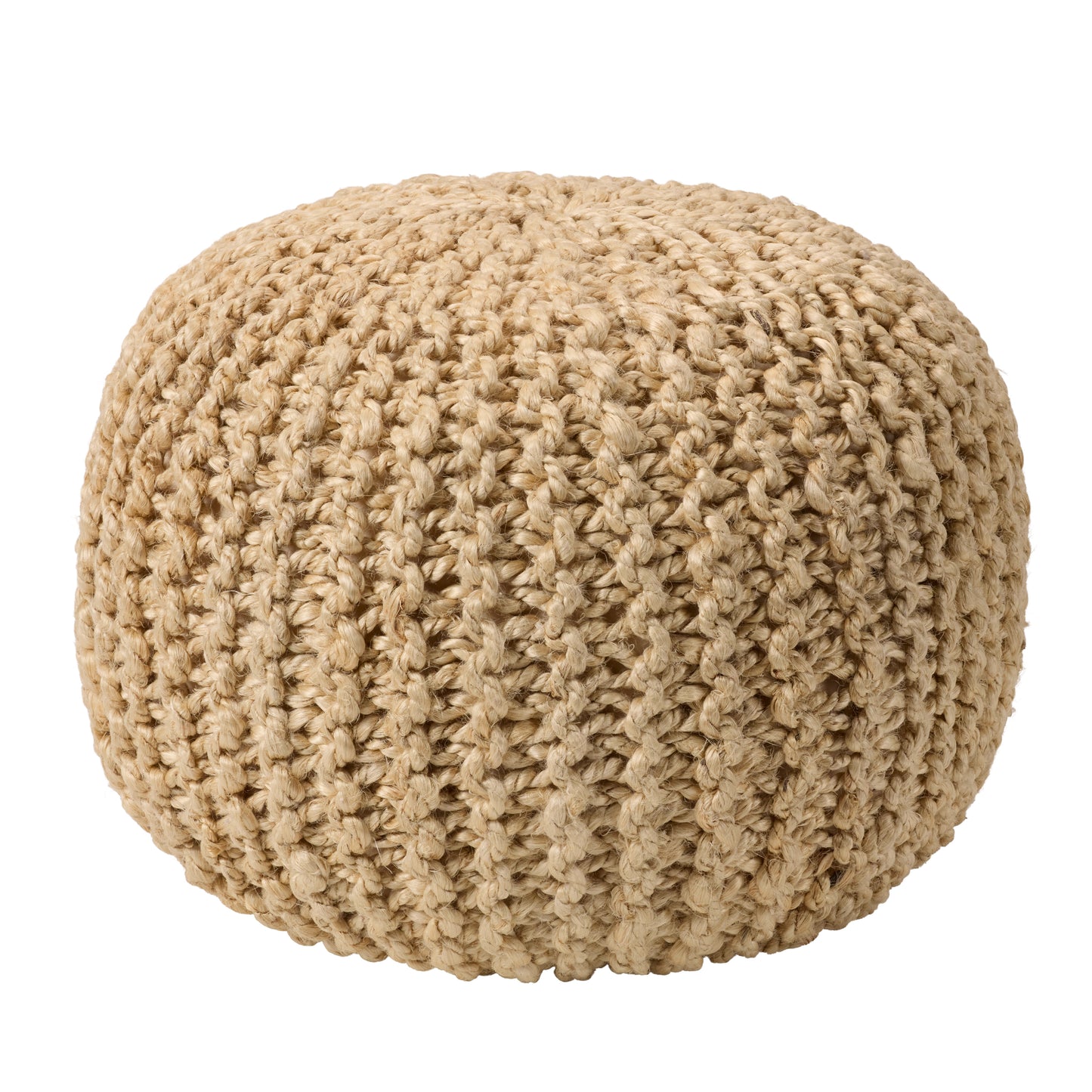 Canova Azene Handmade Jute Indoor Pouf From Vibe by Jaipur Living