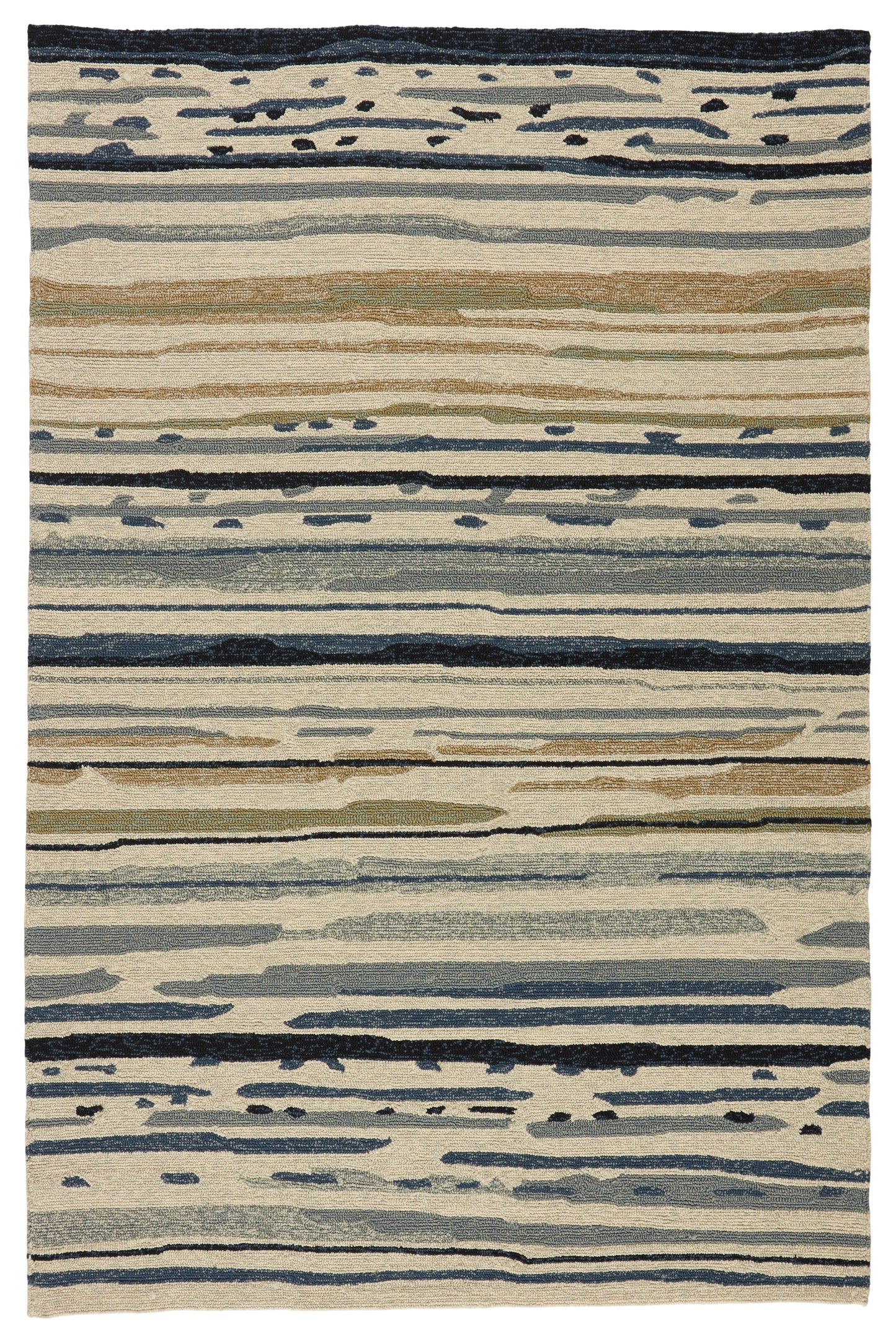 Colours Sketchy Lines Handmade Synthetic Blend Outdoor Area Rug From Jaipur Living