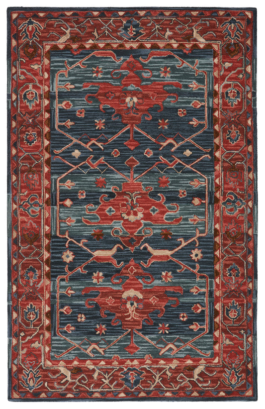 Cardamom Cinnabar Handmade Wool Indoor Area Rug From Vibe by Jaipur Living