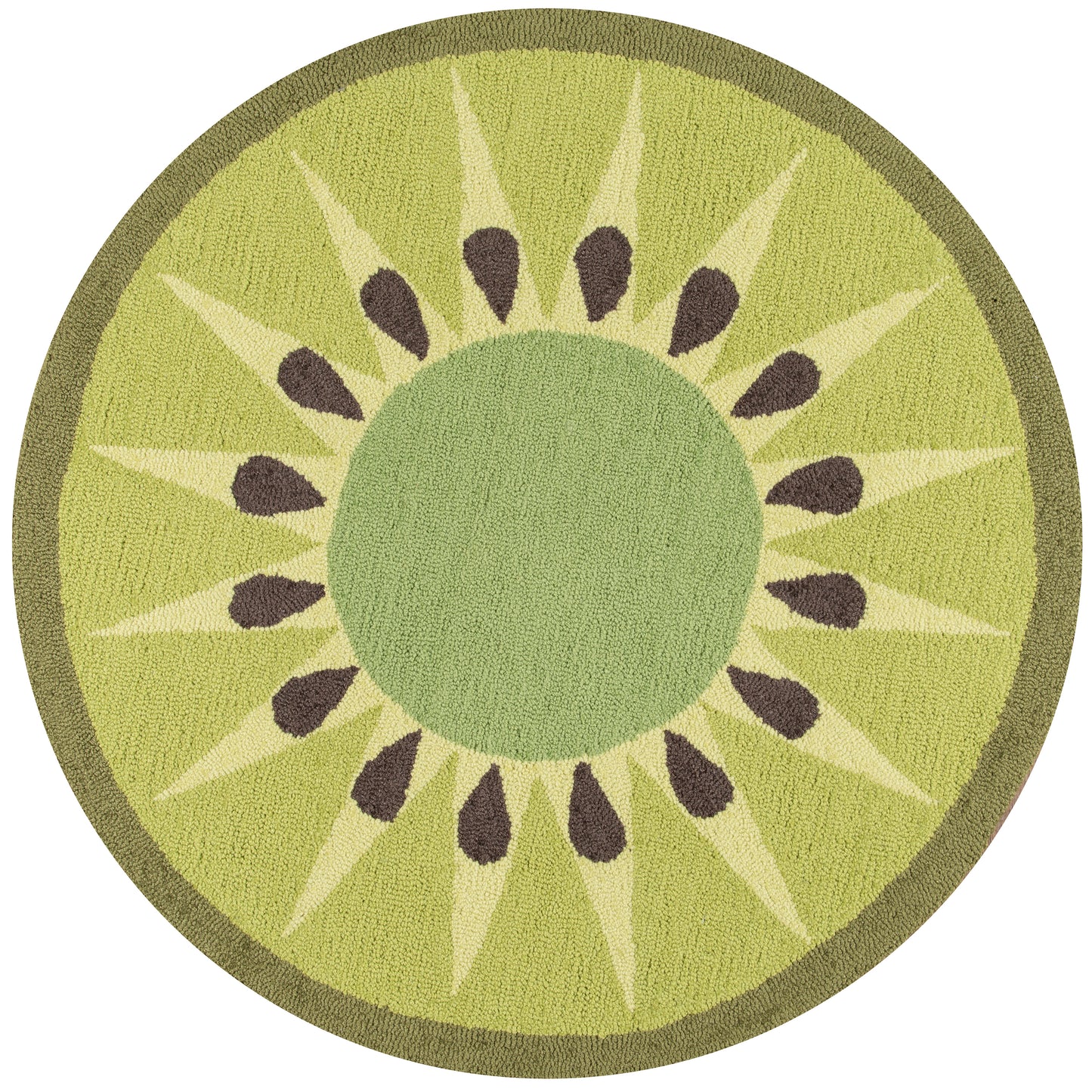 Momeni Cucina Fruit Hand Hooked Contemporary Irregular Indoor Area Rug