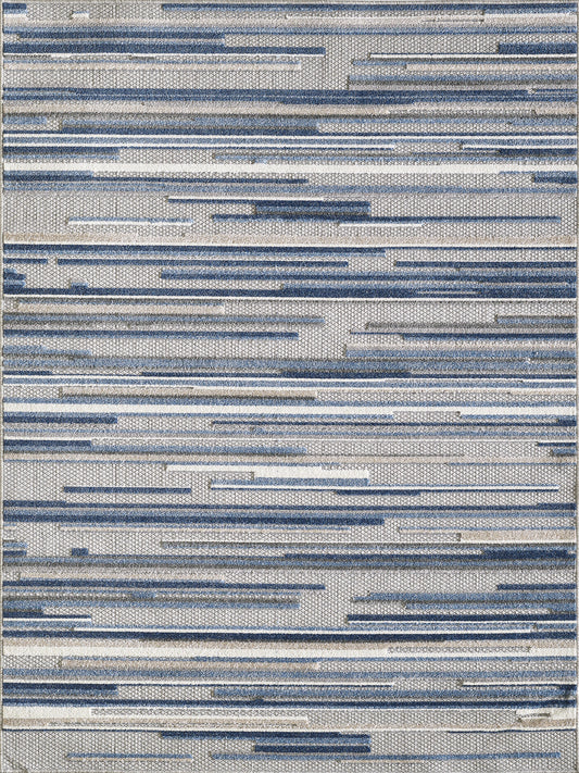 KAS Calla 692 Indoor/Outdoor Machine Woven Area Rug | Area Rug