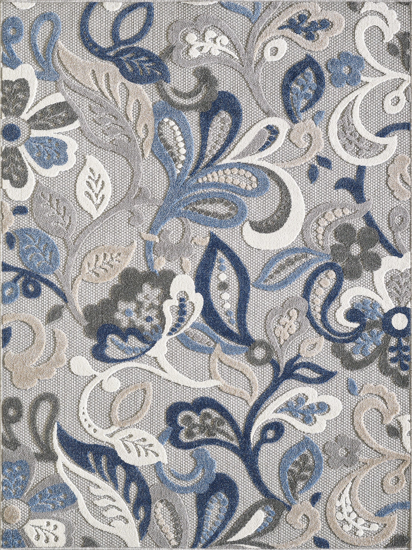 KAS Calla 692 Indoor/Outdoor Machine Woven Area Rug | Area Rug