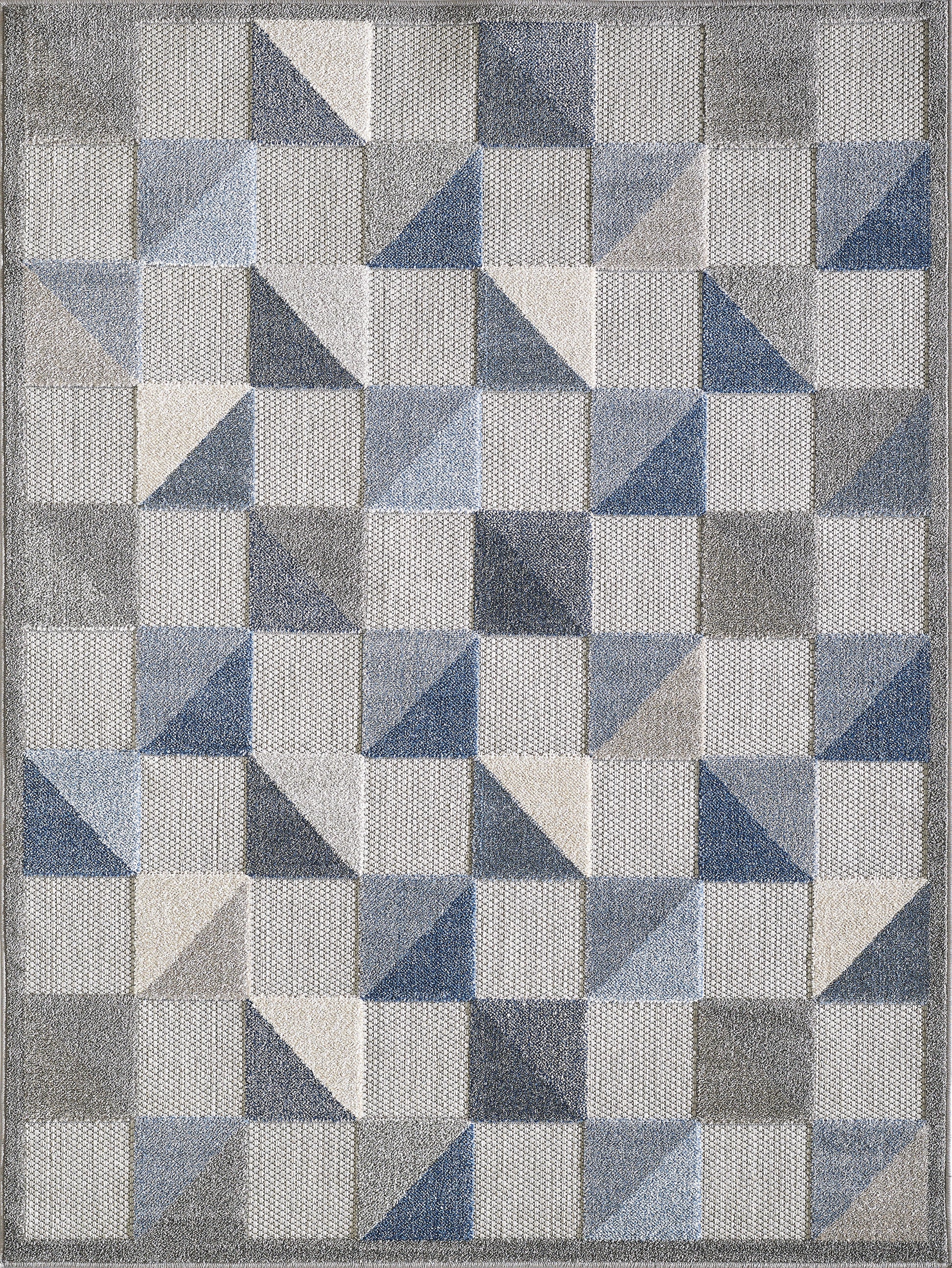 KAS Calla 692 Indoor/Outdoor Machine Woven Area Rug | Area Rug