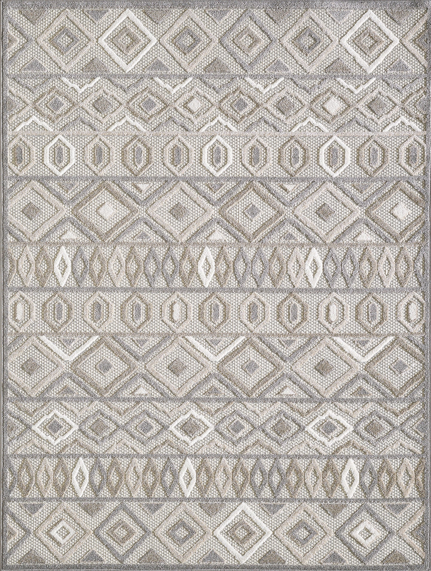 KAS Calla 692 Indoor/Outdoor Machine Woven Area Rug | Area Rug