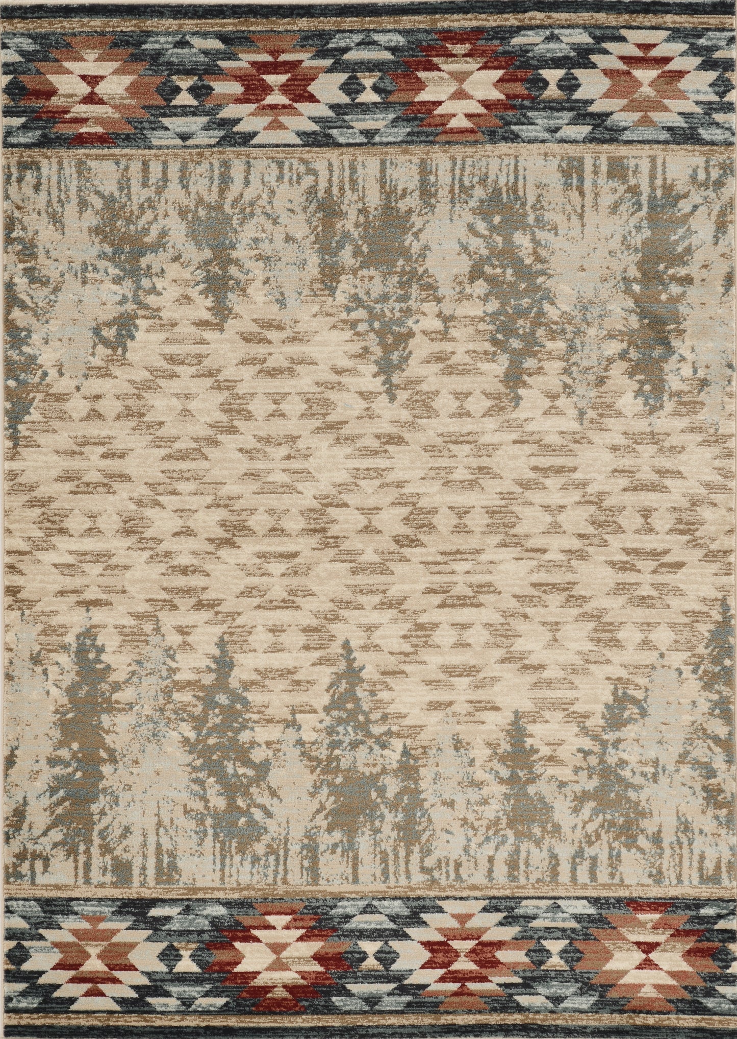 KAS Chester 563 Rustic & Lodge Machine Woven Area Rug | Area Rug