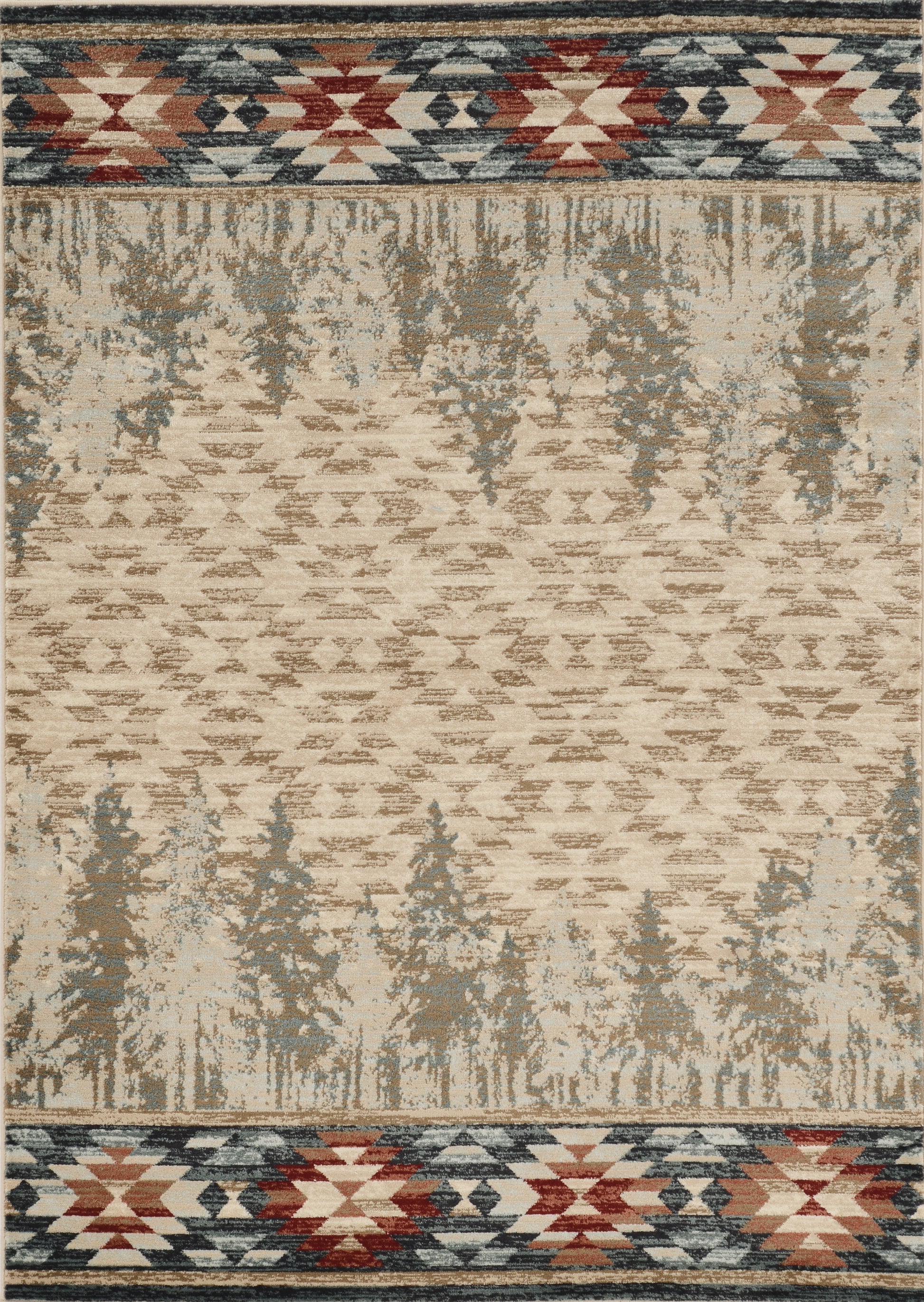 KAS Chester 563 Rustic & Lodge Machine Woven Area Rug | Area Rug