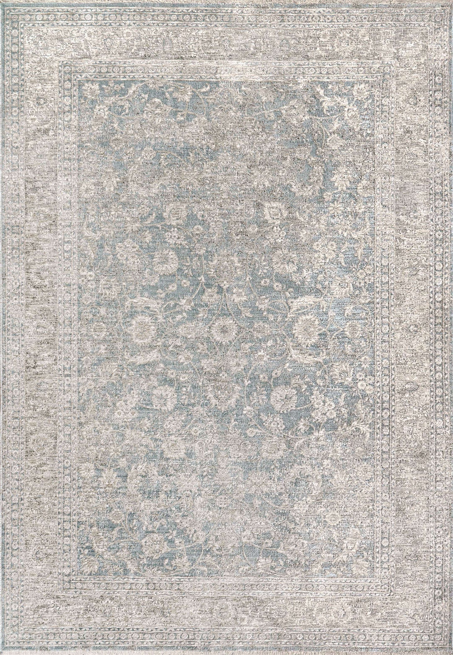 Dynamic DHARMA 12040 Machine-Made Floral Transitional Area Rug | Area Rug