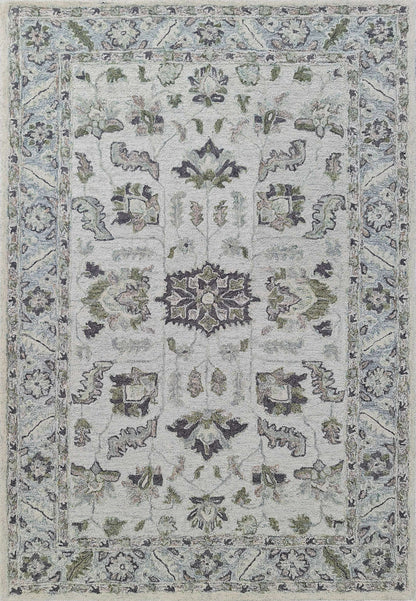 Dynamic DAISY 9083 Handmade Floral Transitional Area Rug | Area Rug