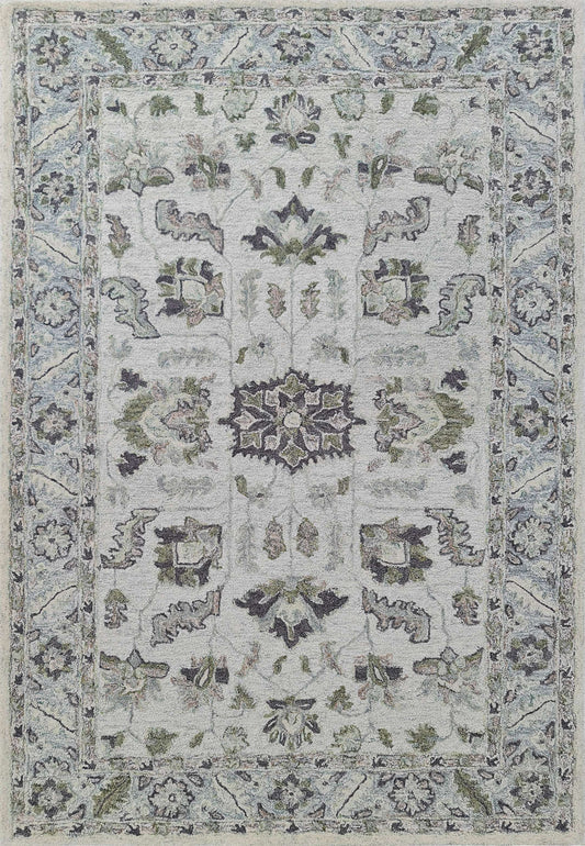 Dynamic DAISY 9083 Handmade Floral Transitional Area Rug | Area Rug