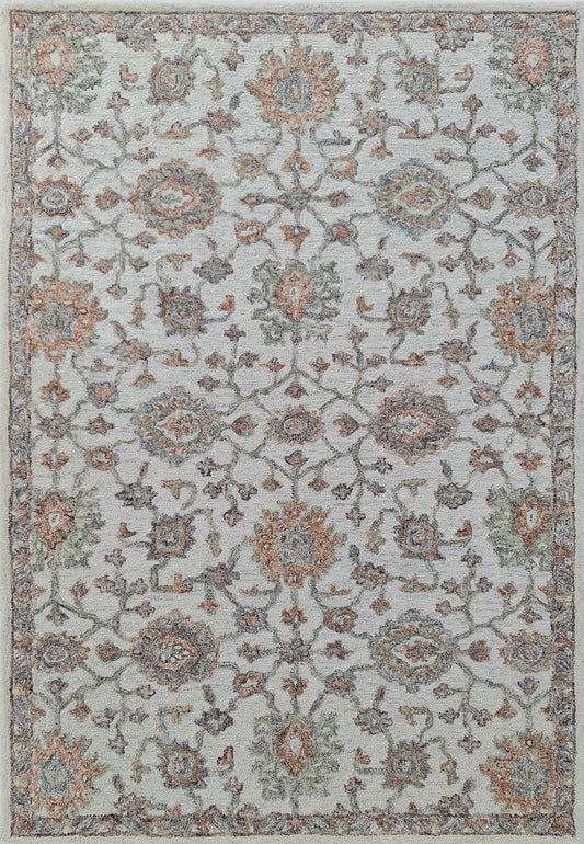 Dynamic DAISY 9084 Handmade Floral Transitional Area Rug | Area Rug