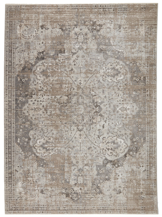 En Blanc Ginevra Machine Made Synthetic Blend Indoor Area Rug From Vibe by Jaipur Living