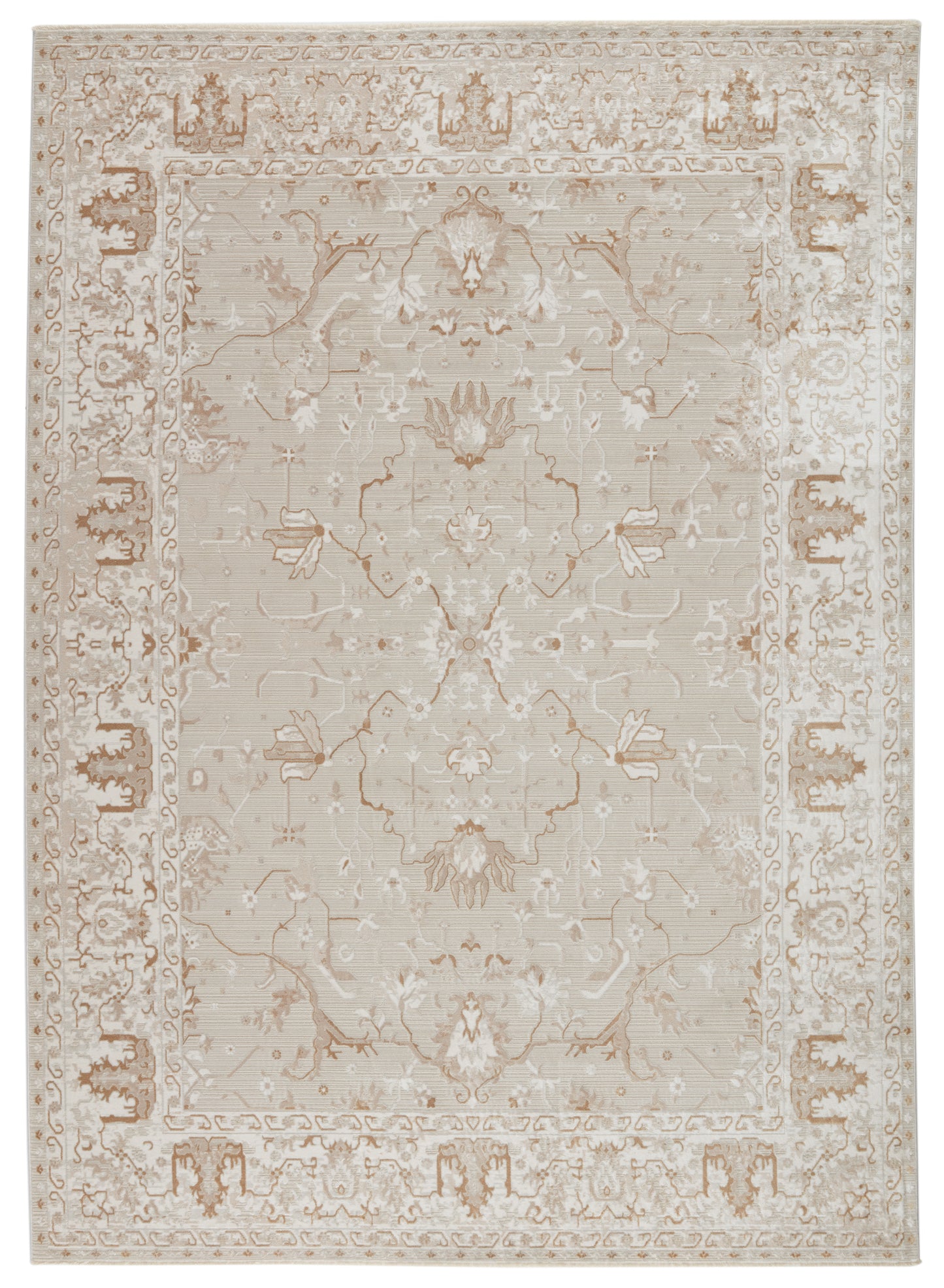 En Blanc Dhaval Machine Made Synthetic Blend Indoor Area Rug From Vibe by Jaipur Living