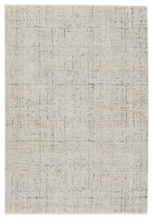 En Blanc Sovis Machine Made Synthetic Blend Indoor Area Rug From Vibe by Jaipur Living