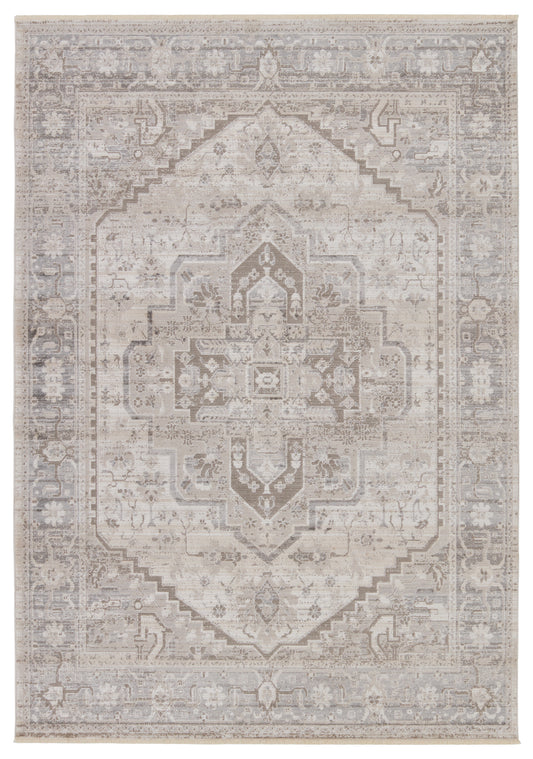 En Blanc Venn Machine Made Synthetic Blend Indoor Area Rug From Vibe by Jaipur Living