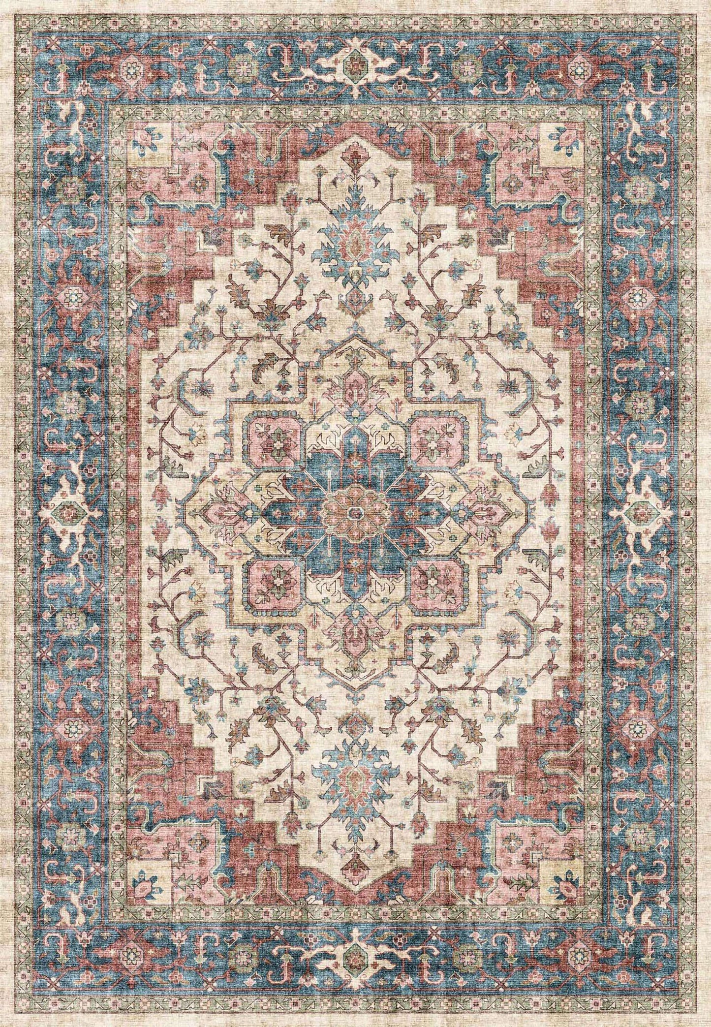 Dynamic ELISE 6302 Machine-Made Oriental Traditional Area Rug