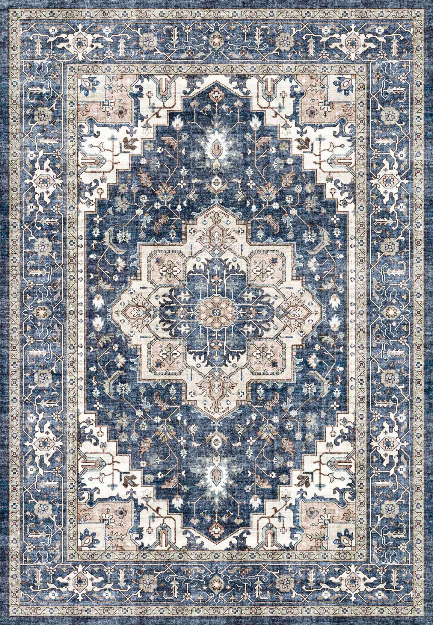 Dynamic ELISE 6302 Machine-Made Oriental Traditional Area Rug