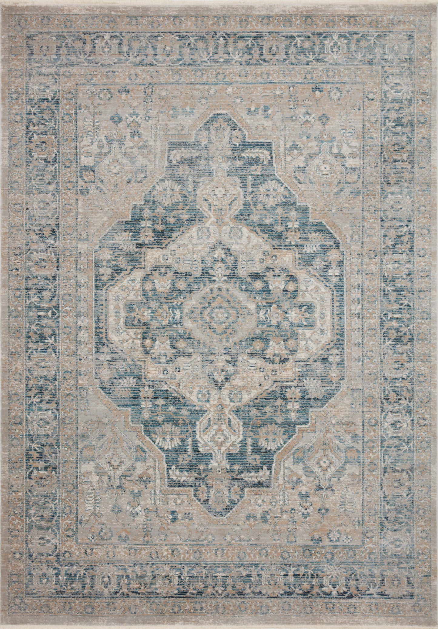 Loloi Elise ELI-01 Power Loomed Traditional Area Rug by Magnolia Home by Joanna Gaines x Loloi