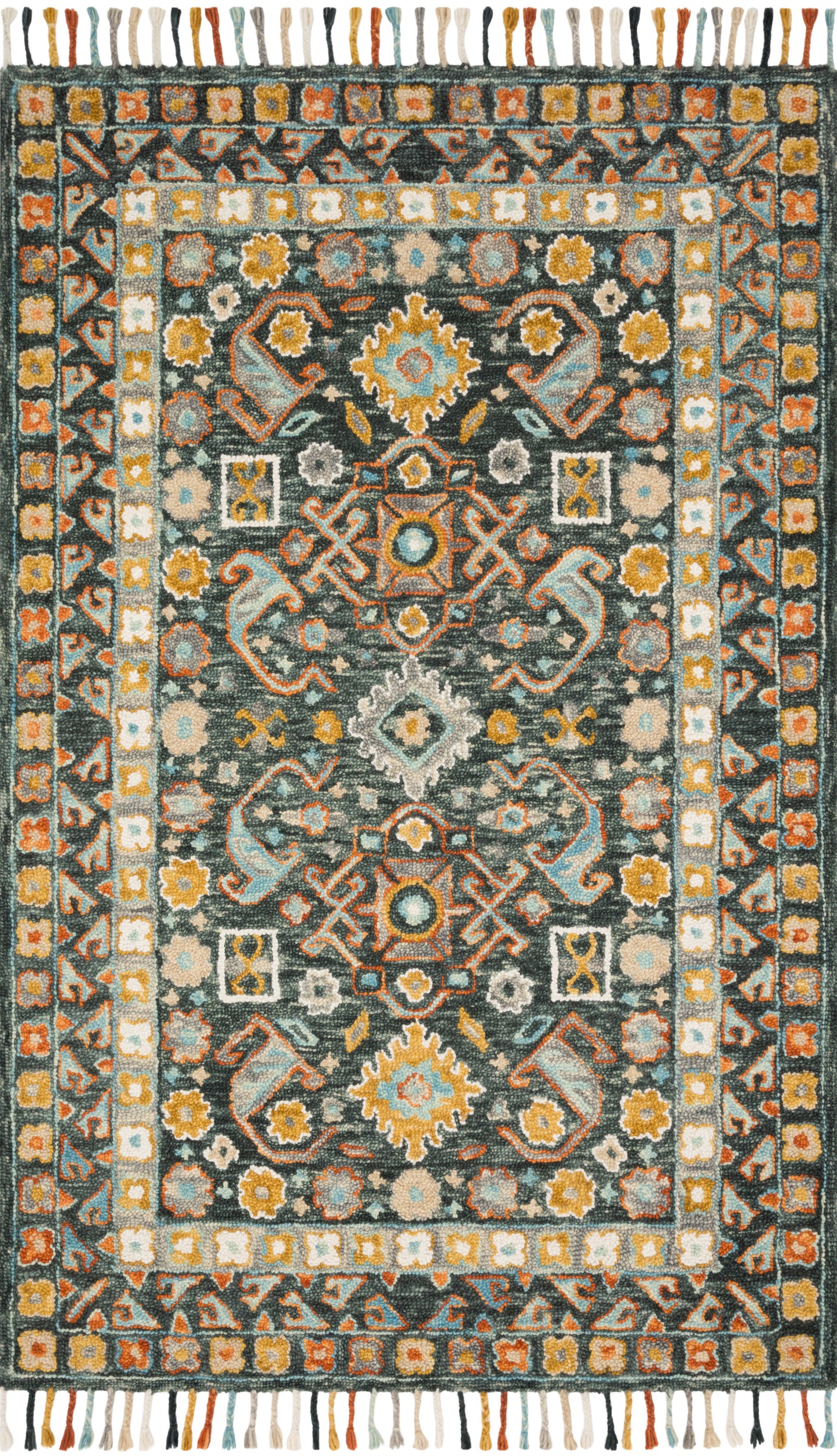 Loloi Elka ELK-03 Hooked Transitional Area Rug by Loloi II