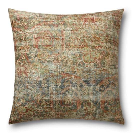 Loloi Floor Pillows FP0005 Machine Woven Traditional Pillow by Loloi