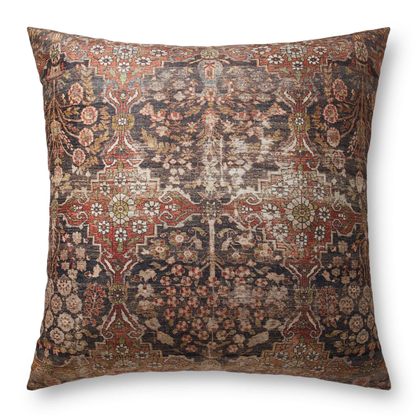 Loloi Floor Pillows FP0013 Machine Woven Traditional Pillow by Loloi