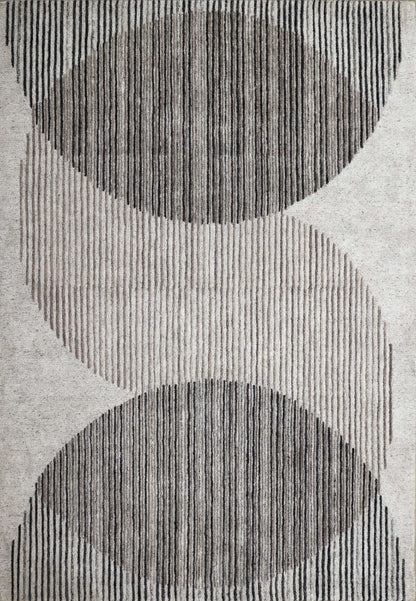 Dynamic FOREVER 7668 Handmade Geometric Modern Area Rug