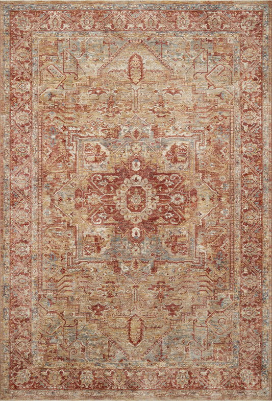 Loloi Gaia GAA-01 Power Loomed Traditional Area Rug by Loloi