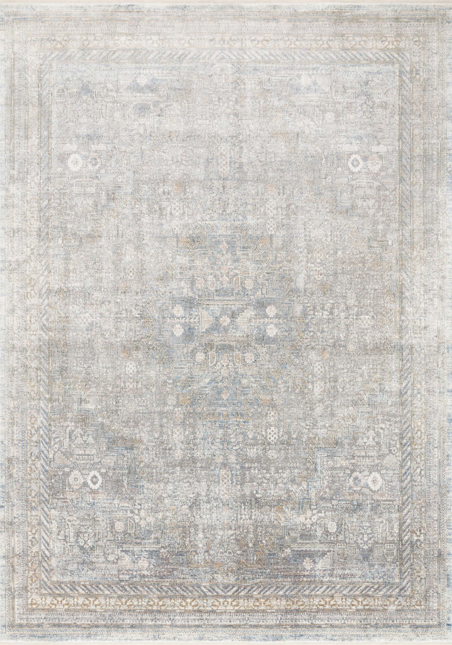 Loloi Gemma GEM-01 Power Loomed Traditional Area Rug by Loloi II