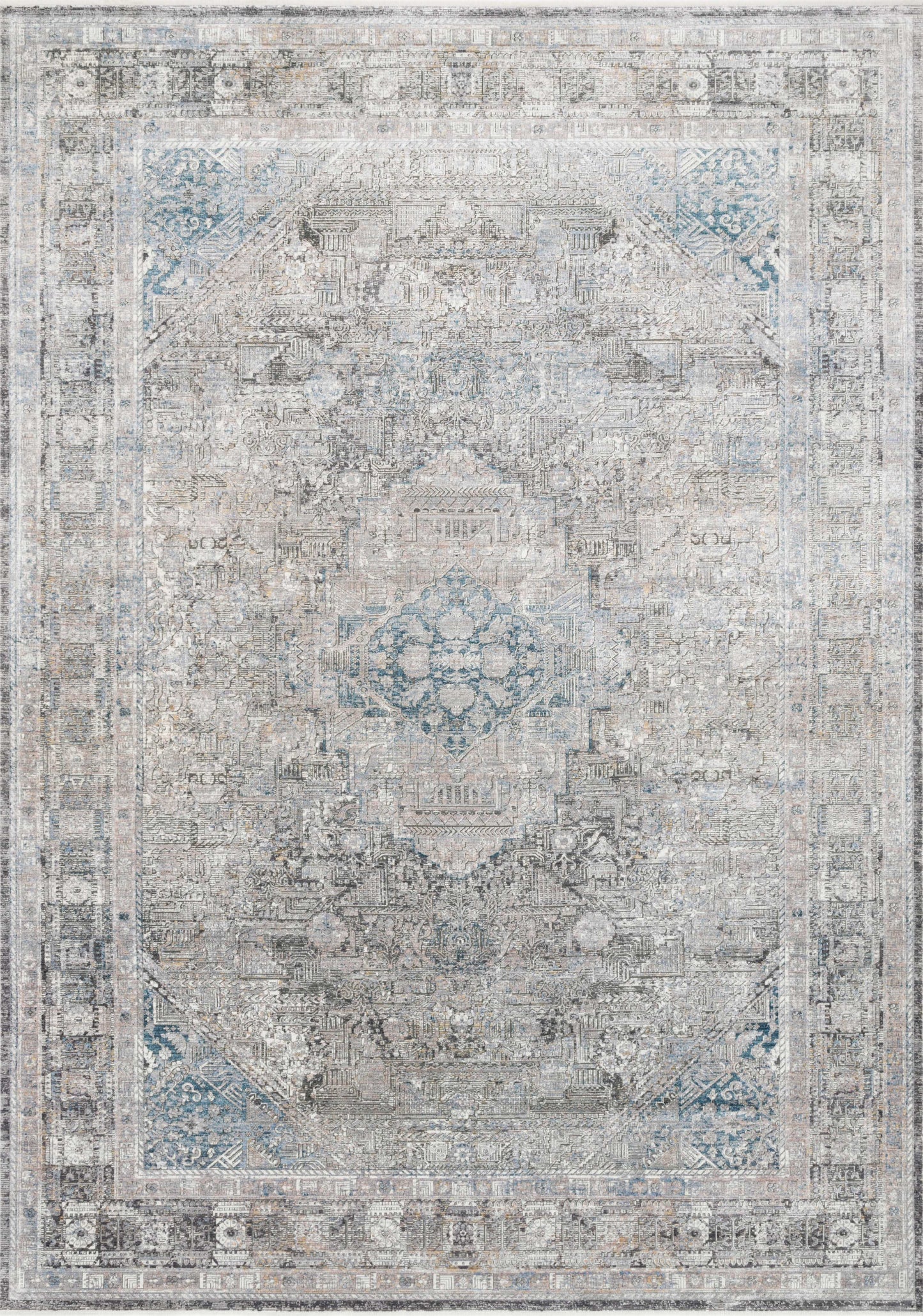 Loloi Gemma GEM-05 Power Loomed Traditional Area Rug by Loloi II