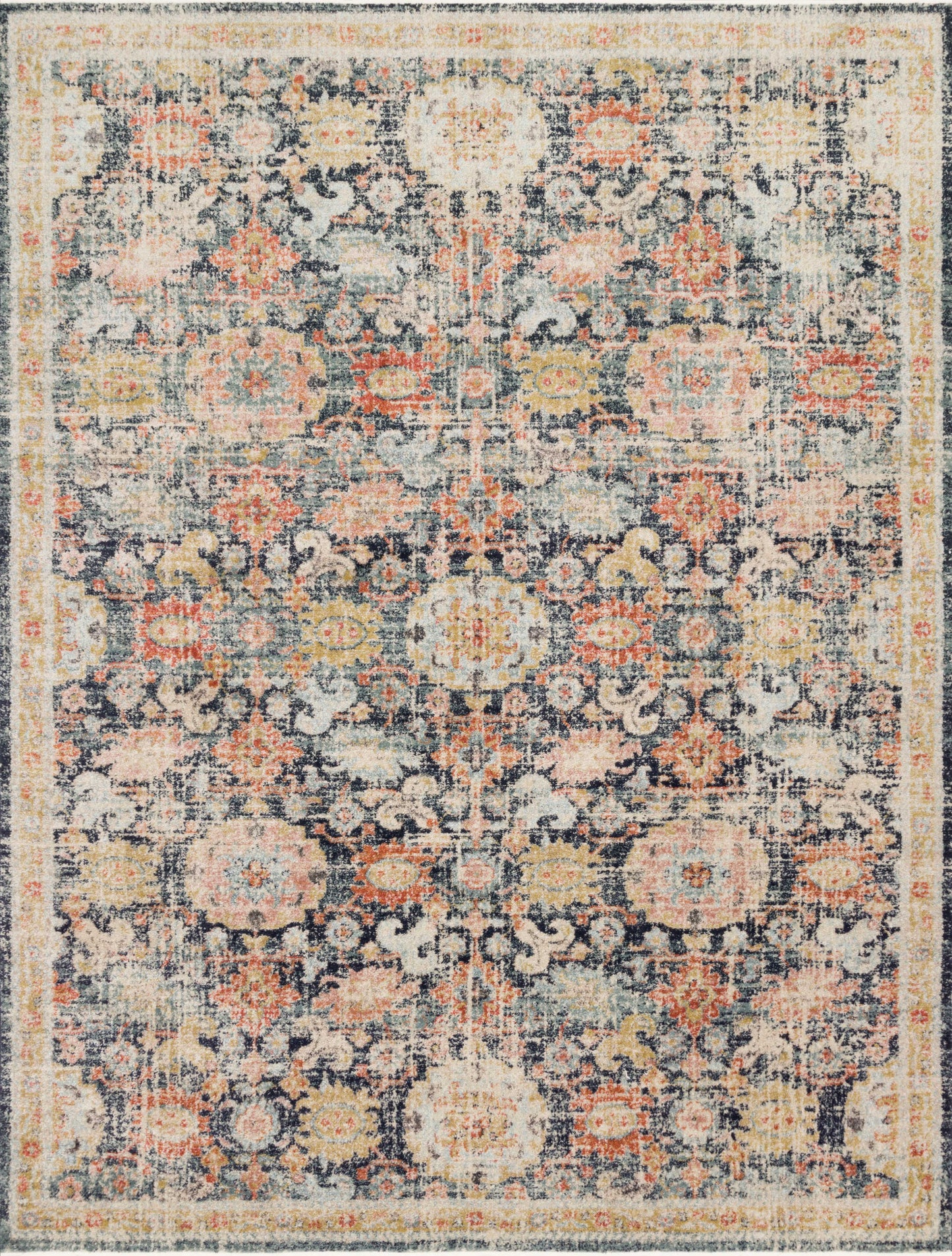 Loloi Graham GRA-05 Power Loomed Transitional Area Rug by Magnolia Home by Joanna Gaines x Loloi