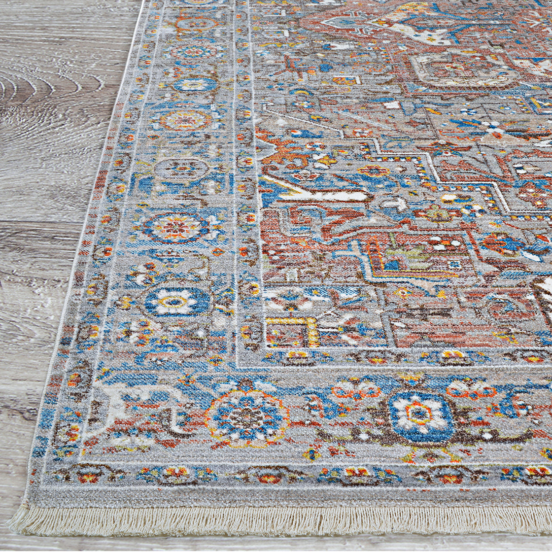 HALLI  H724 POWER-LOOMED Synthetic Blend INDOOR Area Rug By Couristan Rugs