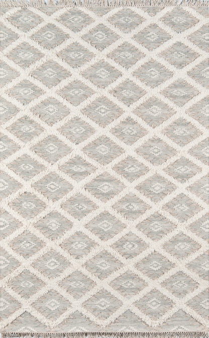 Momeni Harper Geometric Hand Woven Contemporary Rectangle Indoor Area Rug