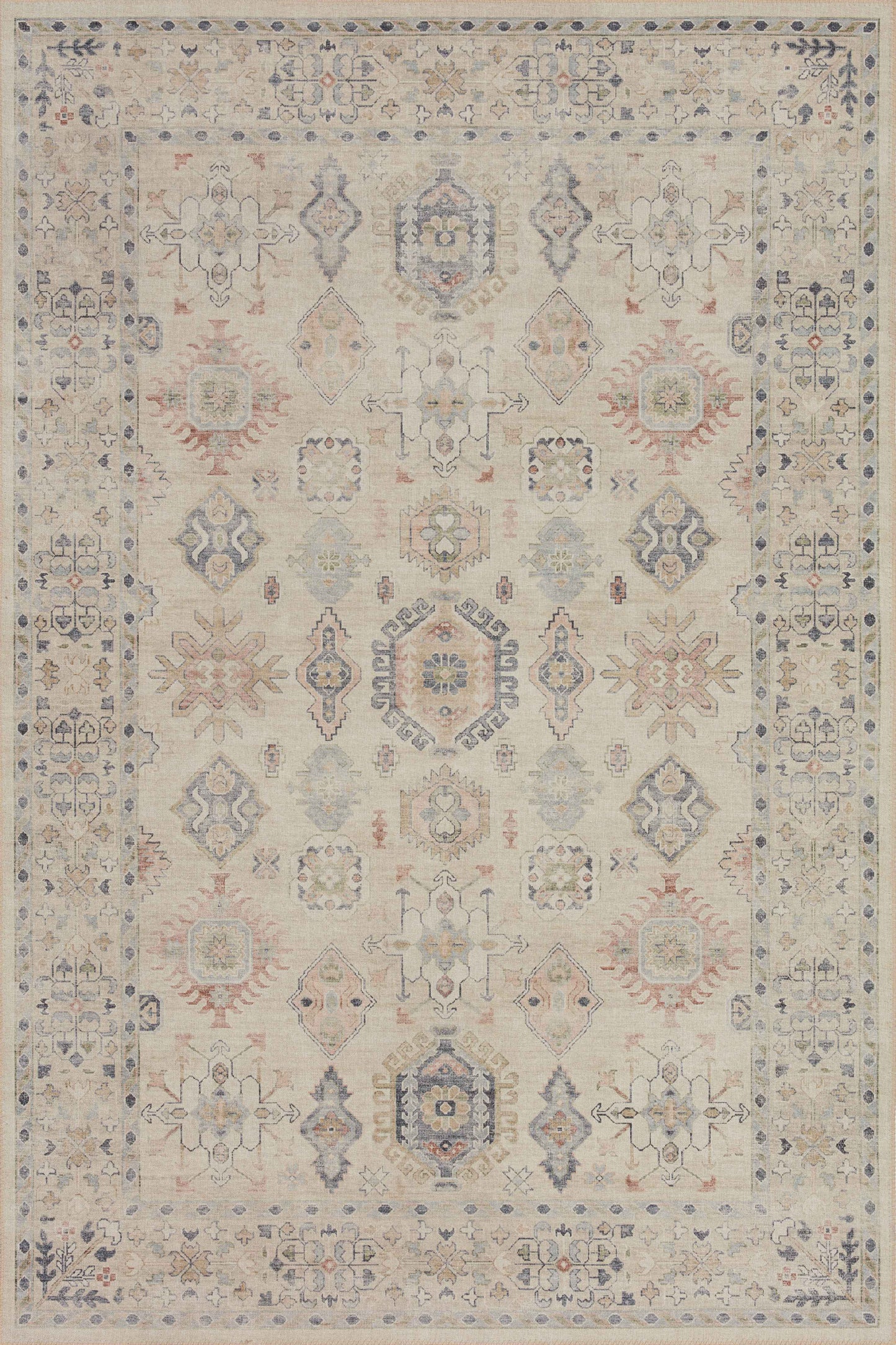 Loloi Hathaway HTH-04 Power Loomed Traditional Area Rug by Loloi II