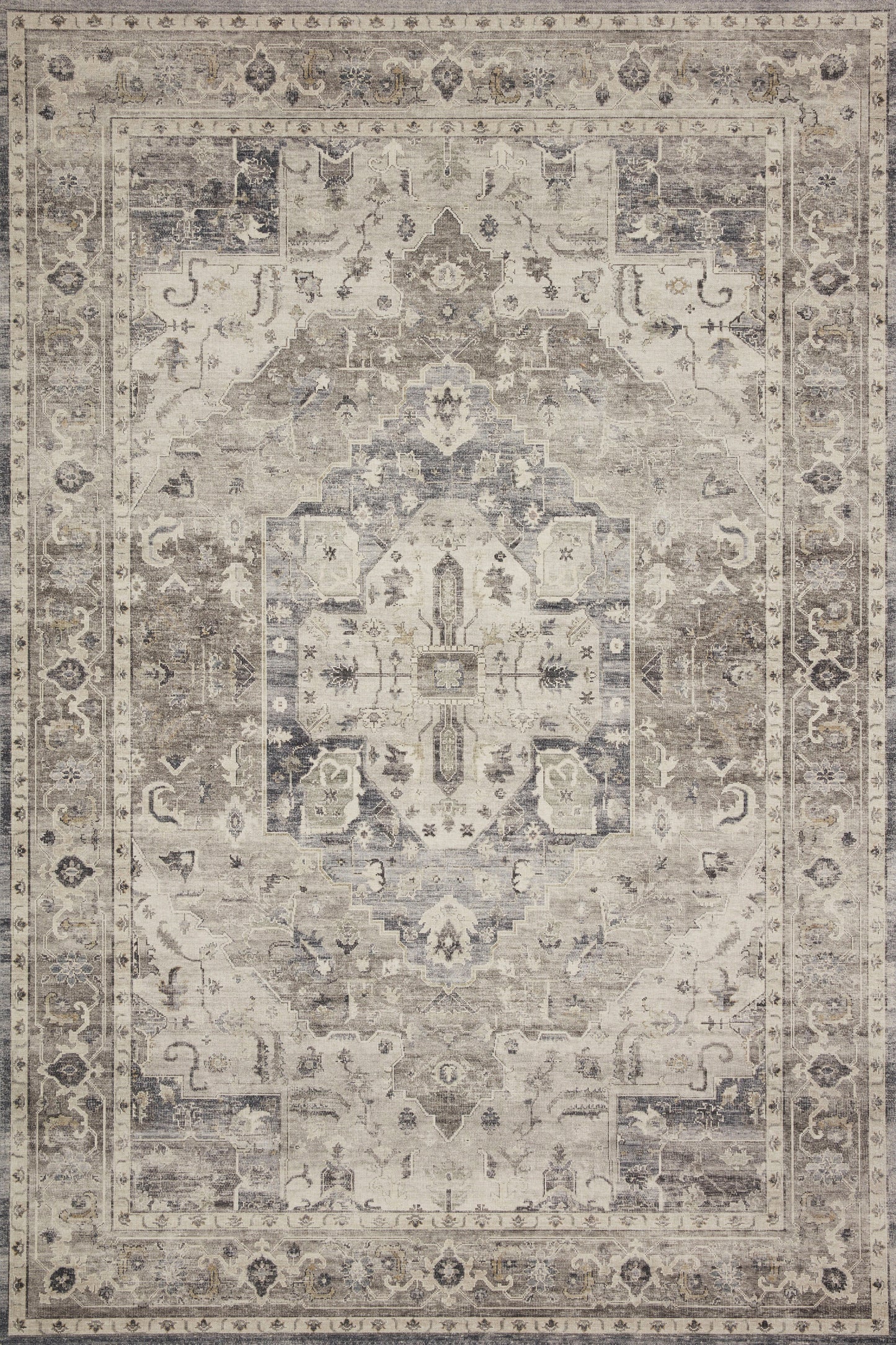 Loloi Hathaway HTH-05 Power Loomed Traditional Area Rug by Loloi II