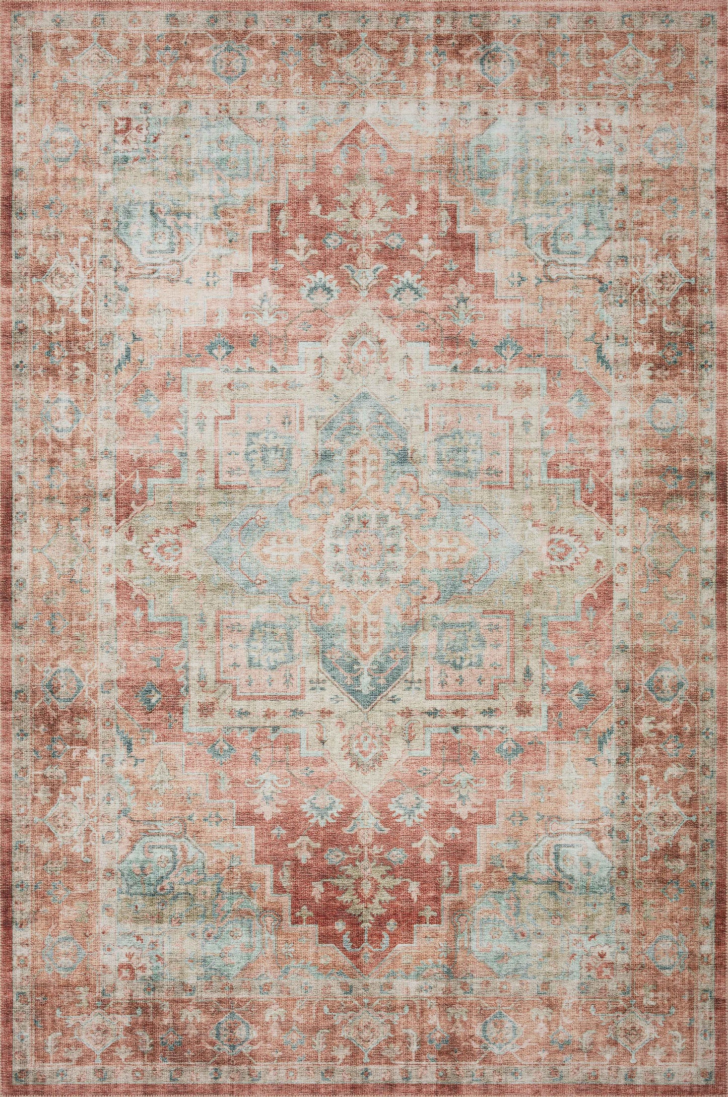 Loloi Heidi HEI-01 Power Loomed Traditional Area Rug by Loloi II