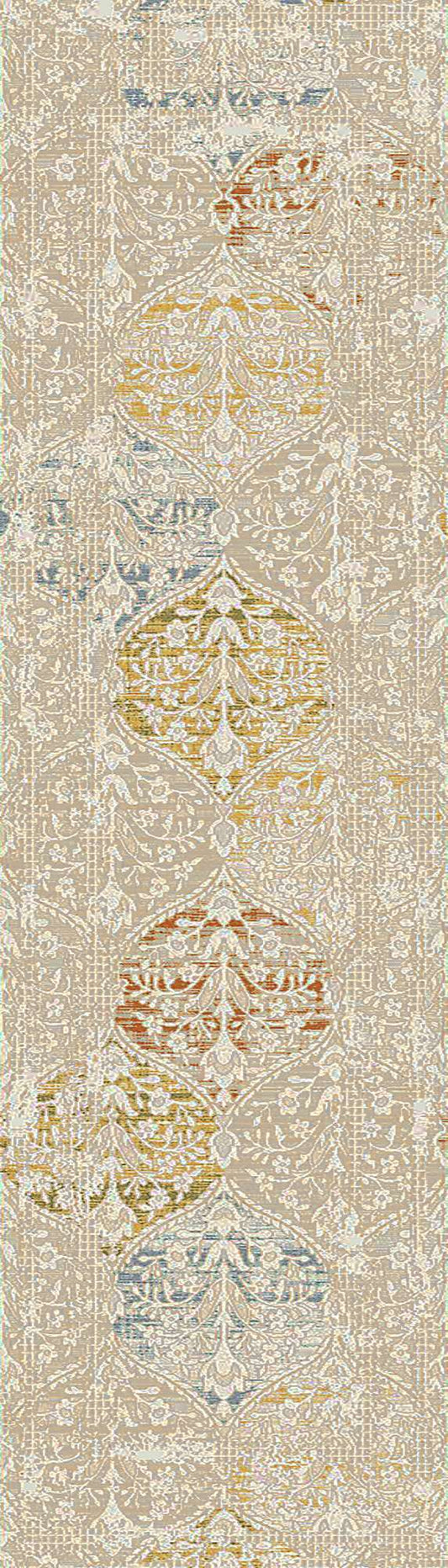 Dynamic HUDSON 1452 Machine-Made Oriental Transitional Area Rug