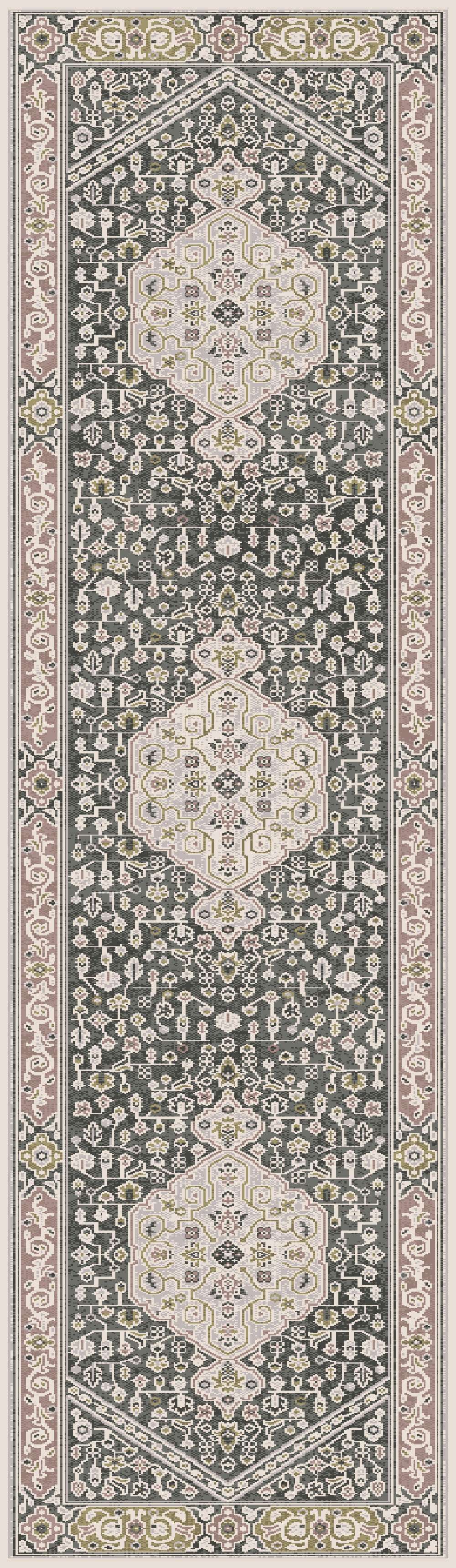 Dynamic HARLOW 4802 Machine-Made Oriental Traditional Area Rug