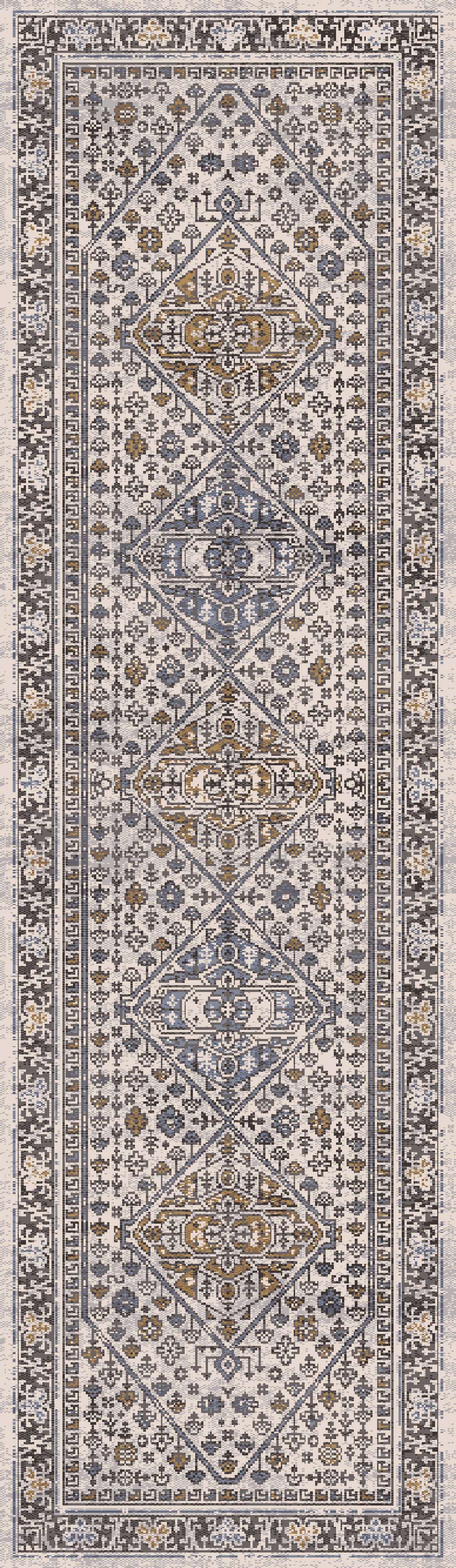 Dynamic HARLOW 4805 Machine-Made Oriental Traditional Area Rug