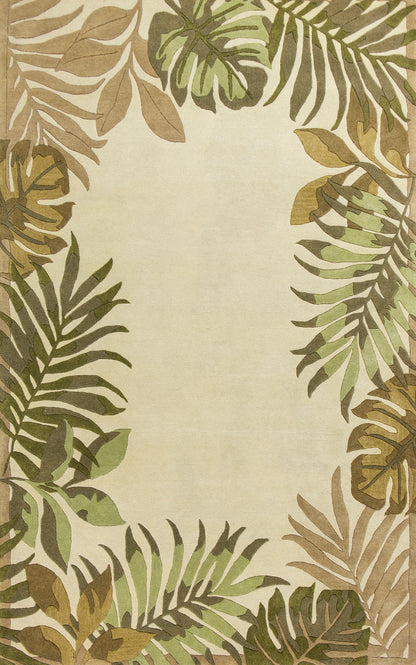 KAS Havana 263 Florals & Tropicals Hand Tufted Area Rug