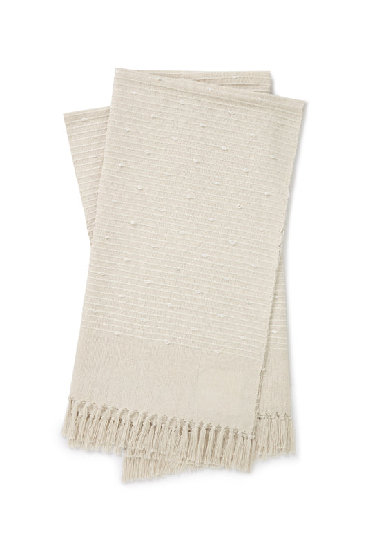 Loloi Ines TMH0004 Jacquard Woven Woven Throw by Magnolia Home by Joanna Gaines x Loloi