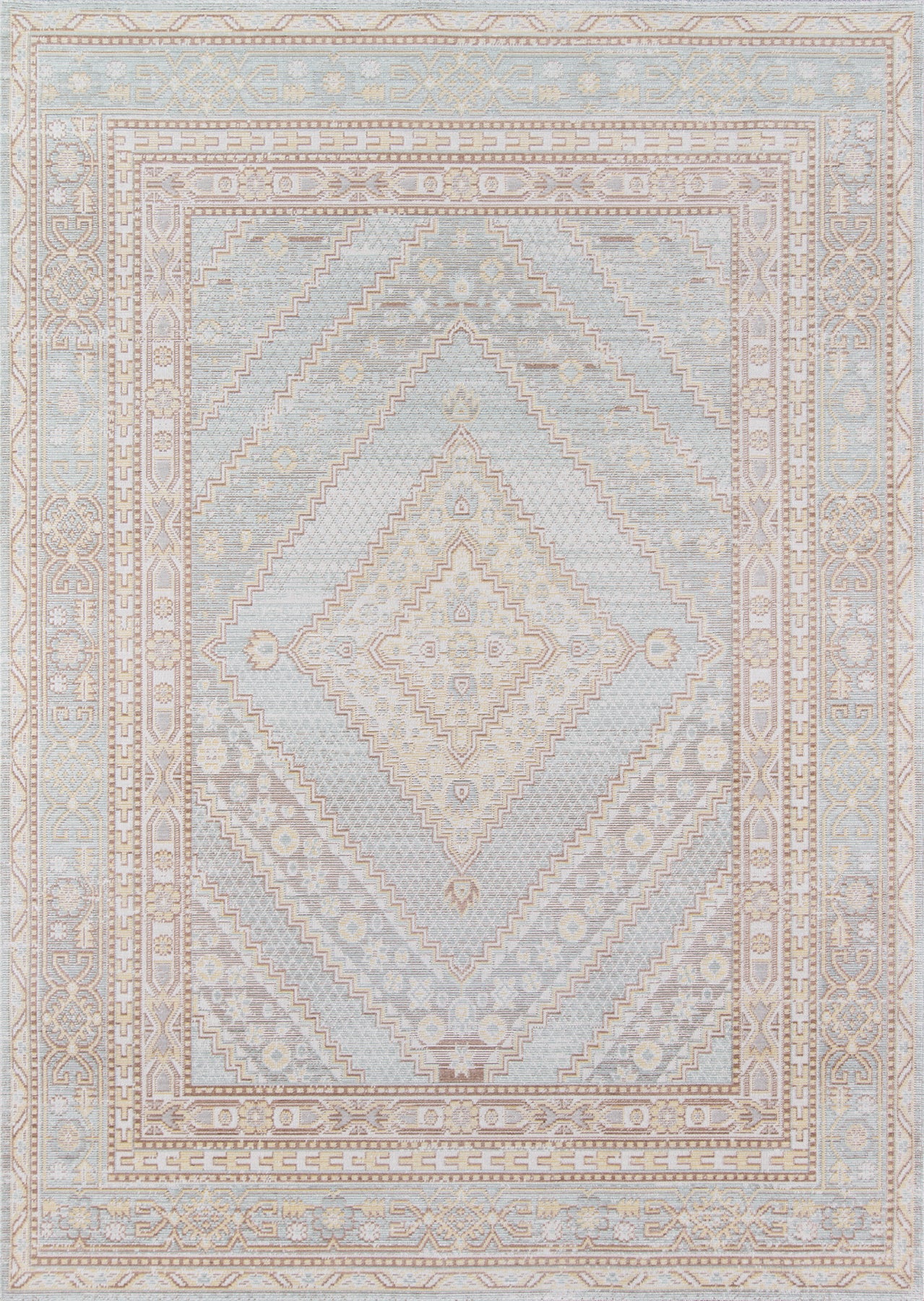 Momeni Isabella Geometric Machine Made Traditional Rectangle Indoor Area Rug