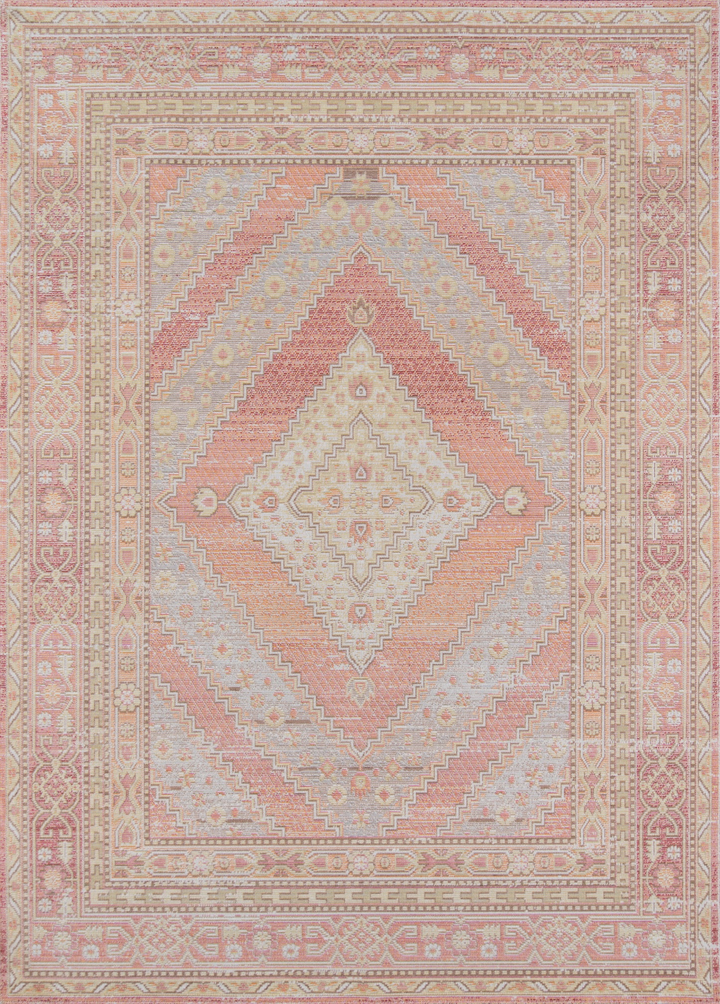 Momeni Isabella Geometric Machine Made Traditional Rectangle Indoor Area Rug