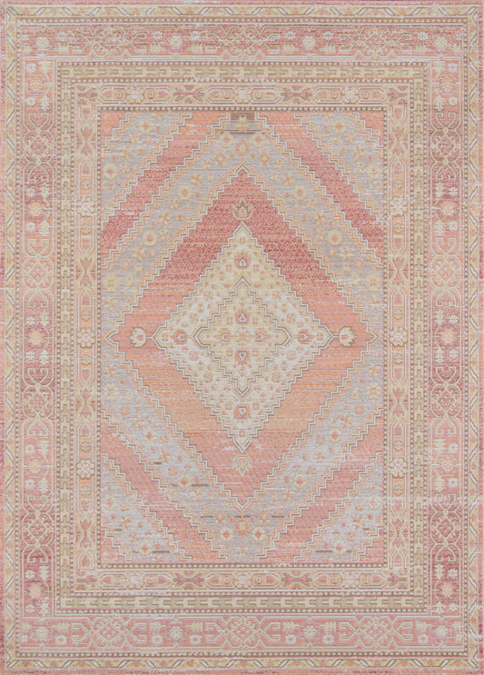 Momeni Isabella Geometric Machine Made Traditional Rectangle Indoor Area Rug