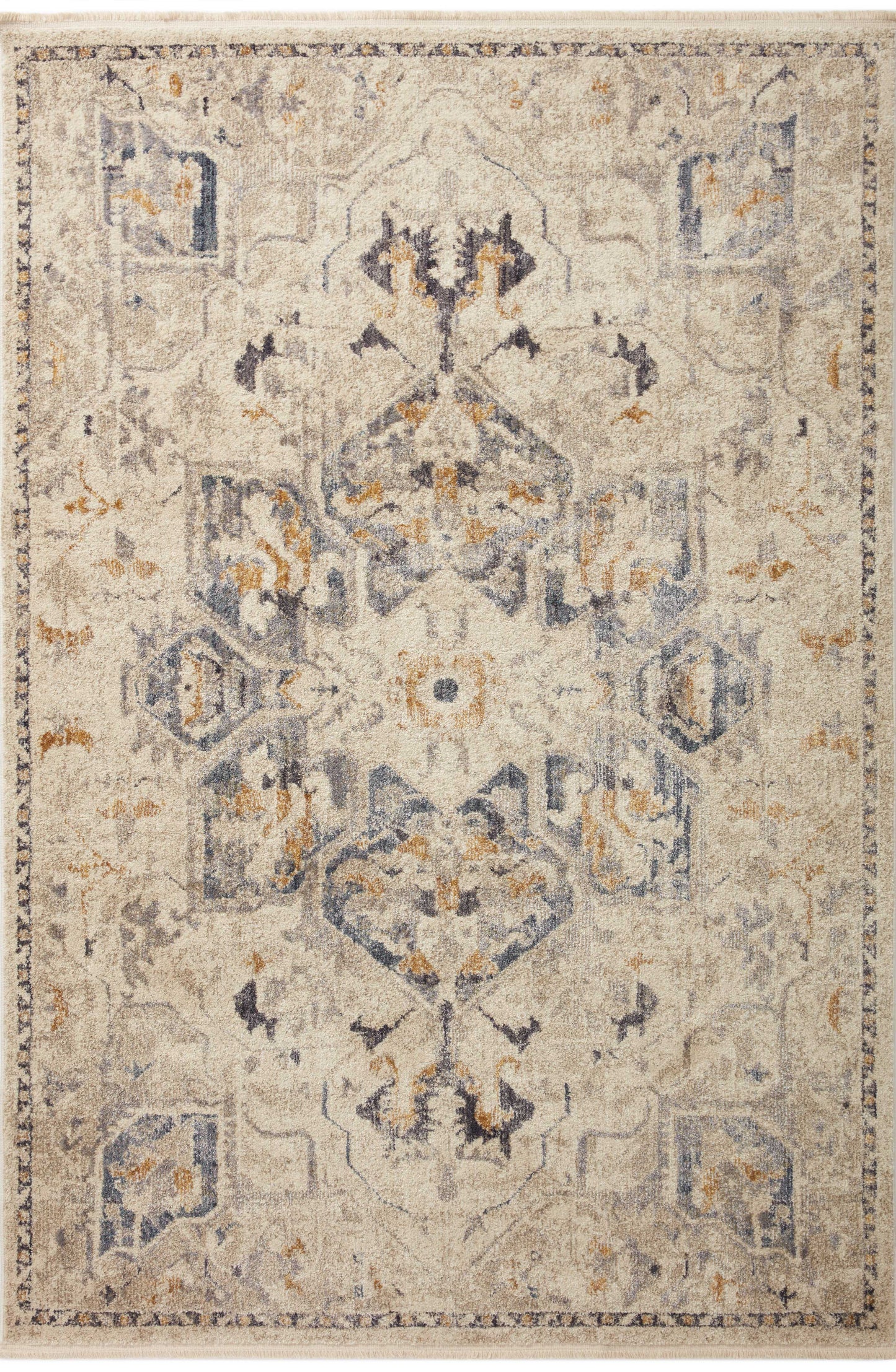 Loloi Janey JAY-01 Power Loomed Transitional Area Rug by Magnolia Home by Joanna Gaines x Loloi