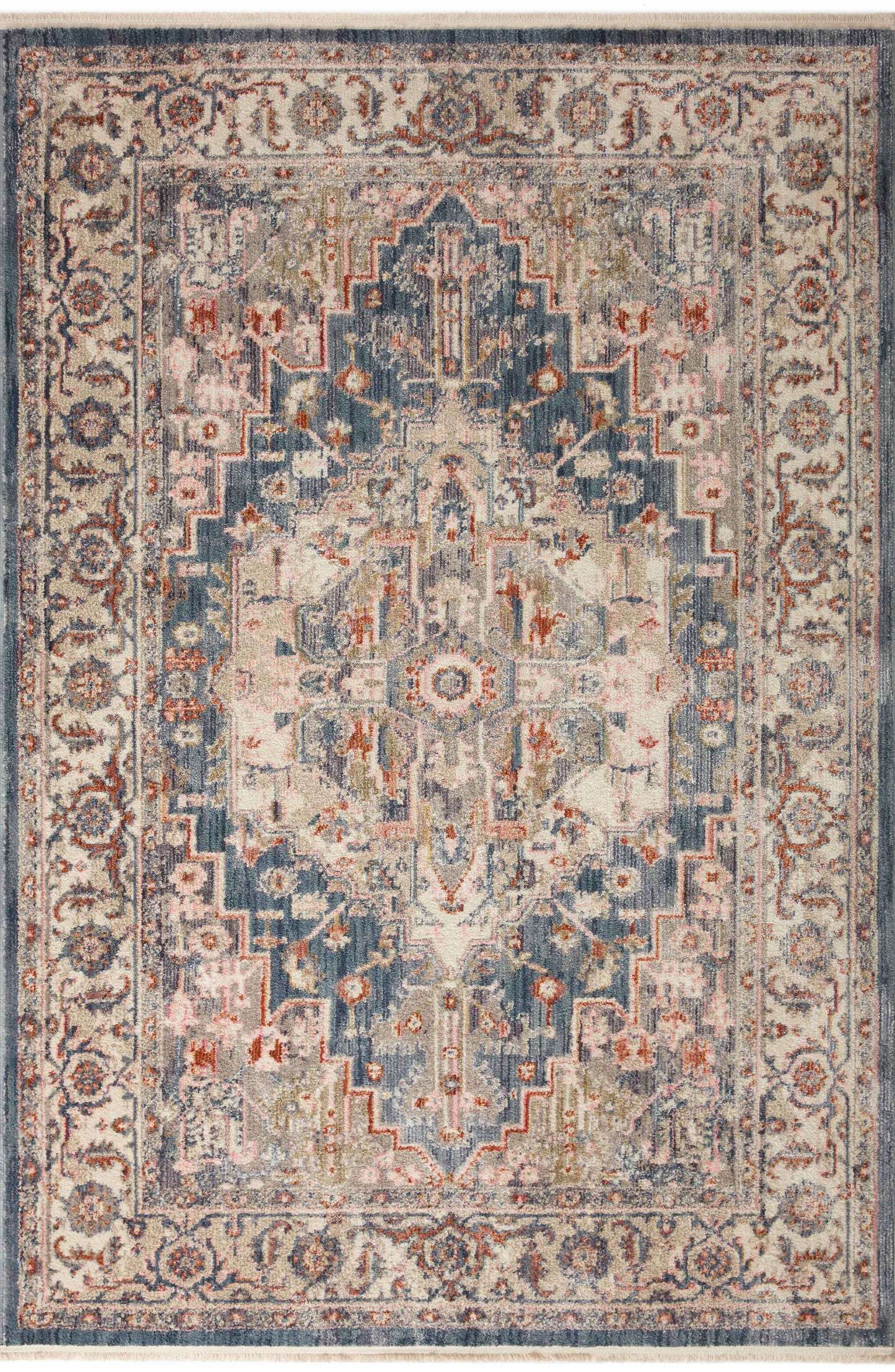 Loloi Janey JAY-03 Power Loomed Transitional Area Rug by Magnolia Home by Joanna Gaines x Loloi