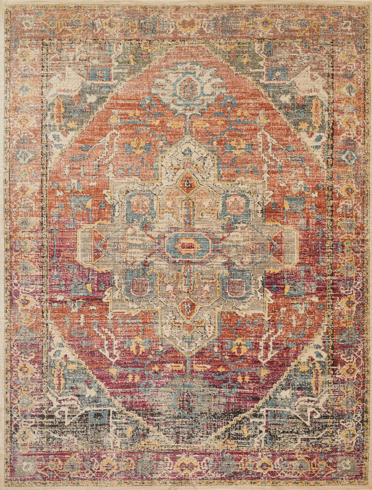 Loloi Javari JV-08 Power Loomed Contemporary Area Rug by Loloi